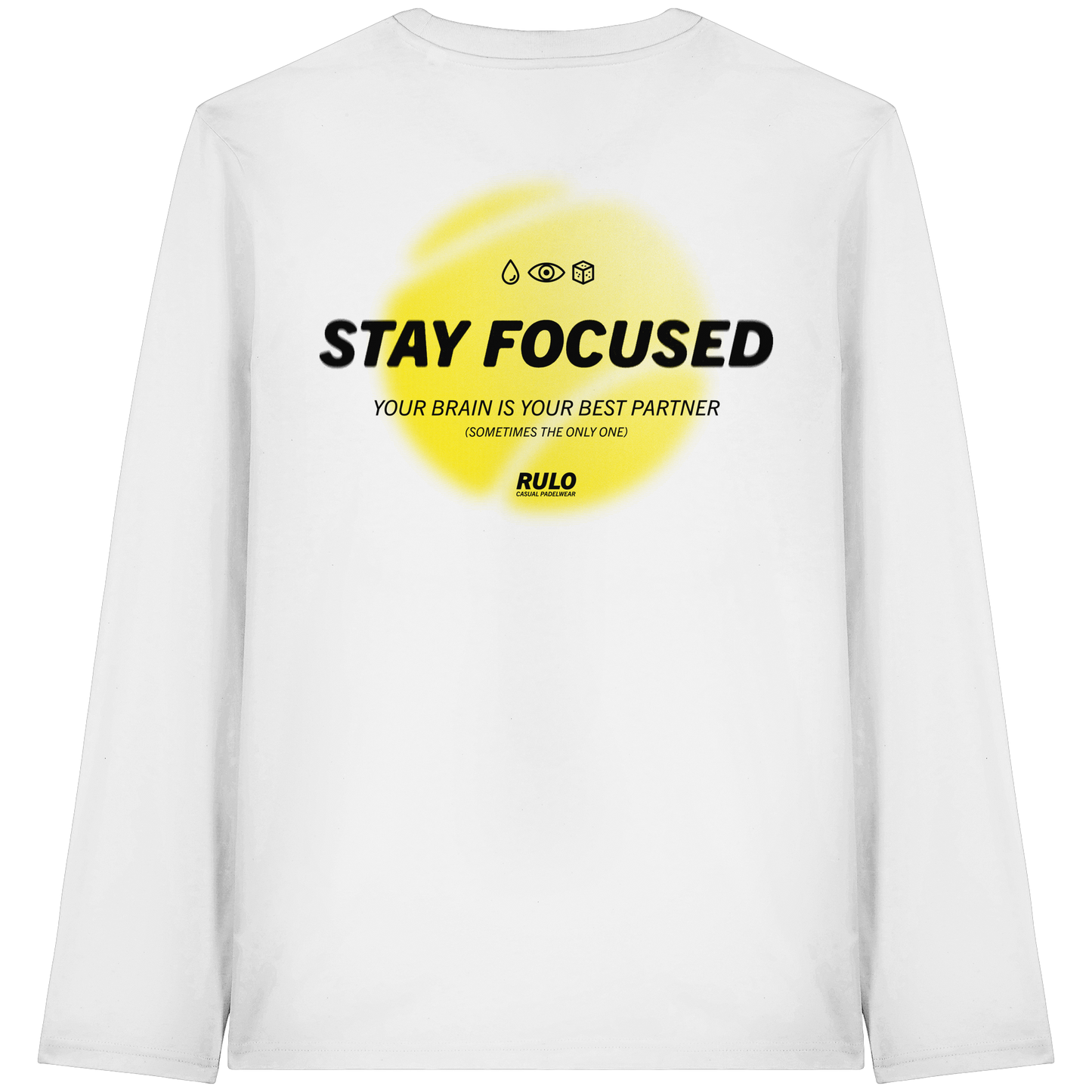 Stay Focused - Organic Longsleeve T-Shirt