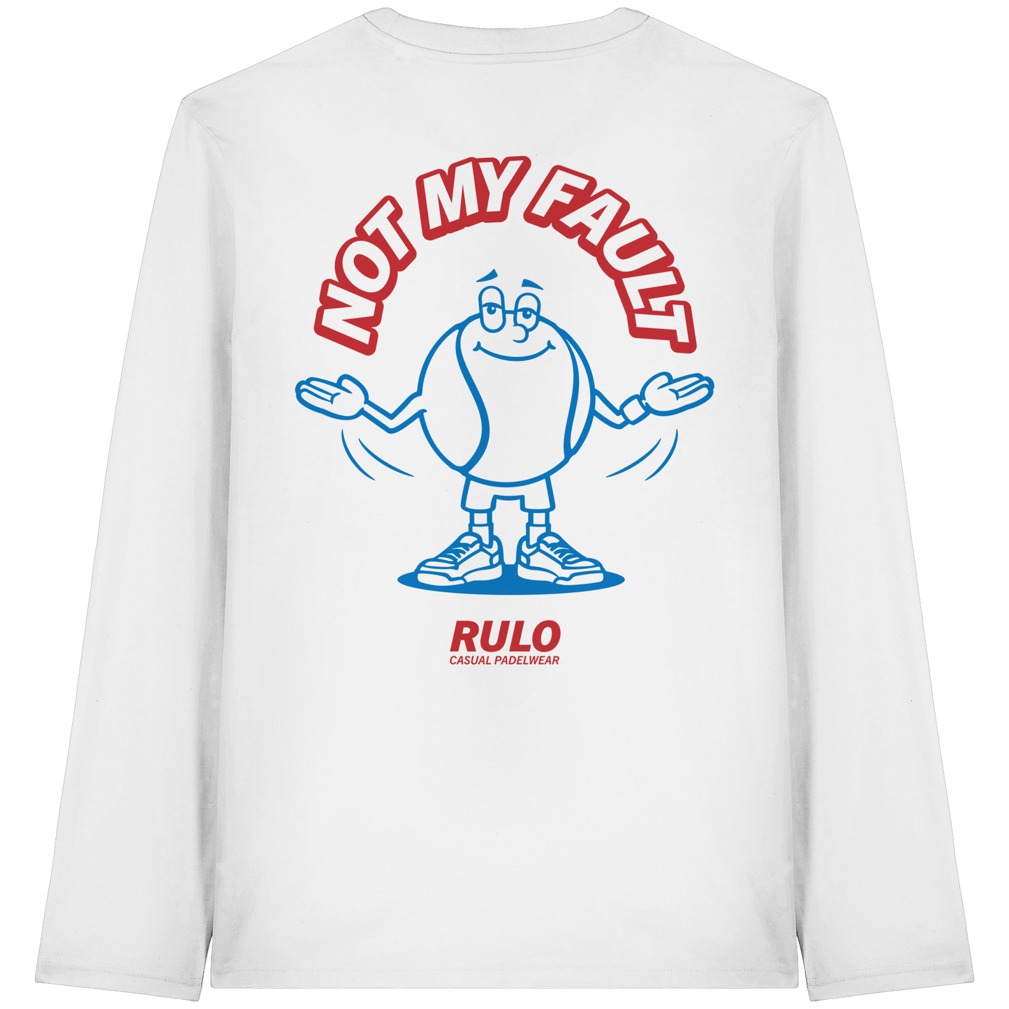 Not My Fault - Organic Longsleeve T-Shirt