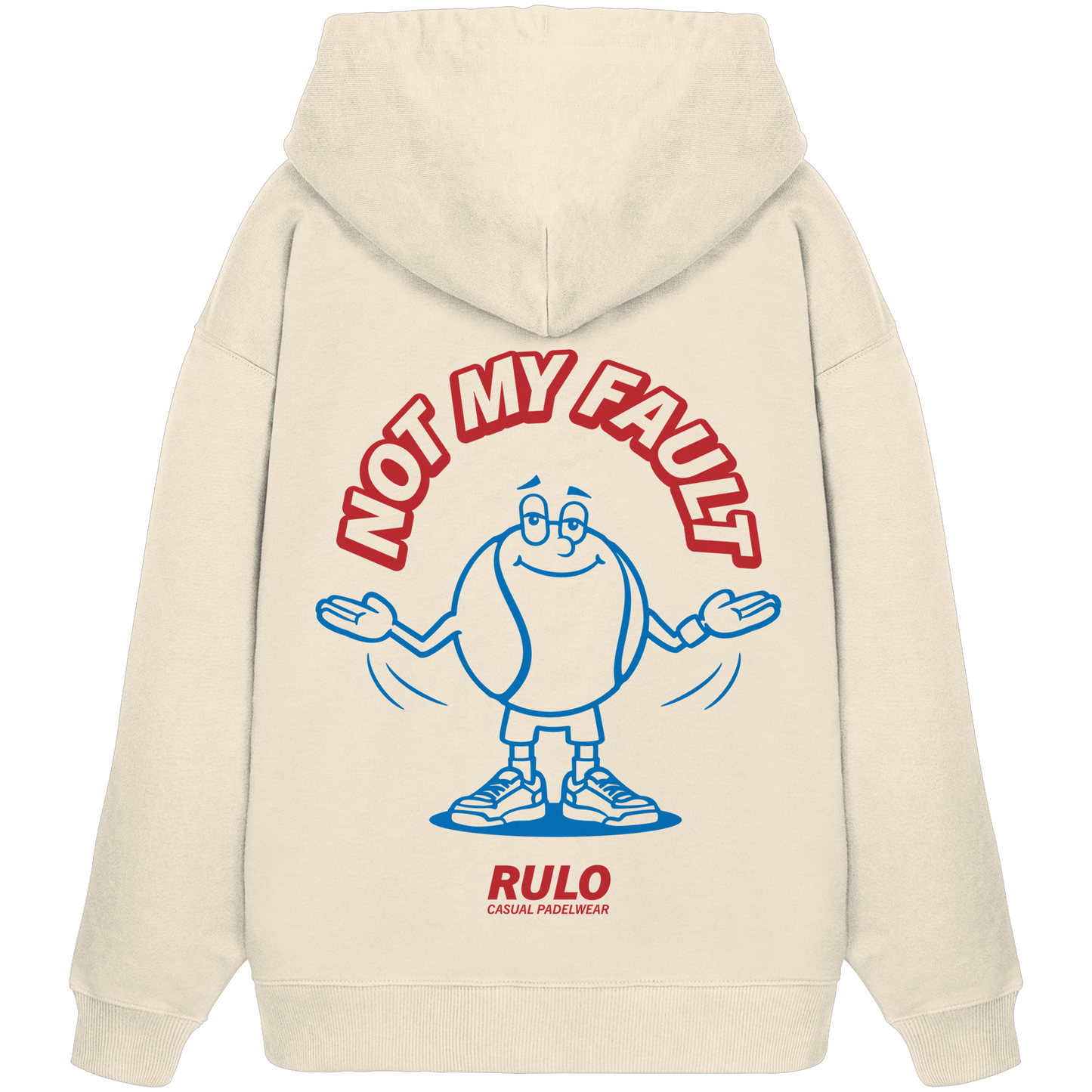 Not My Fault - Organic Oversize Hoodie