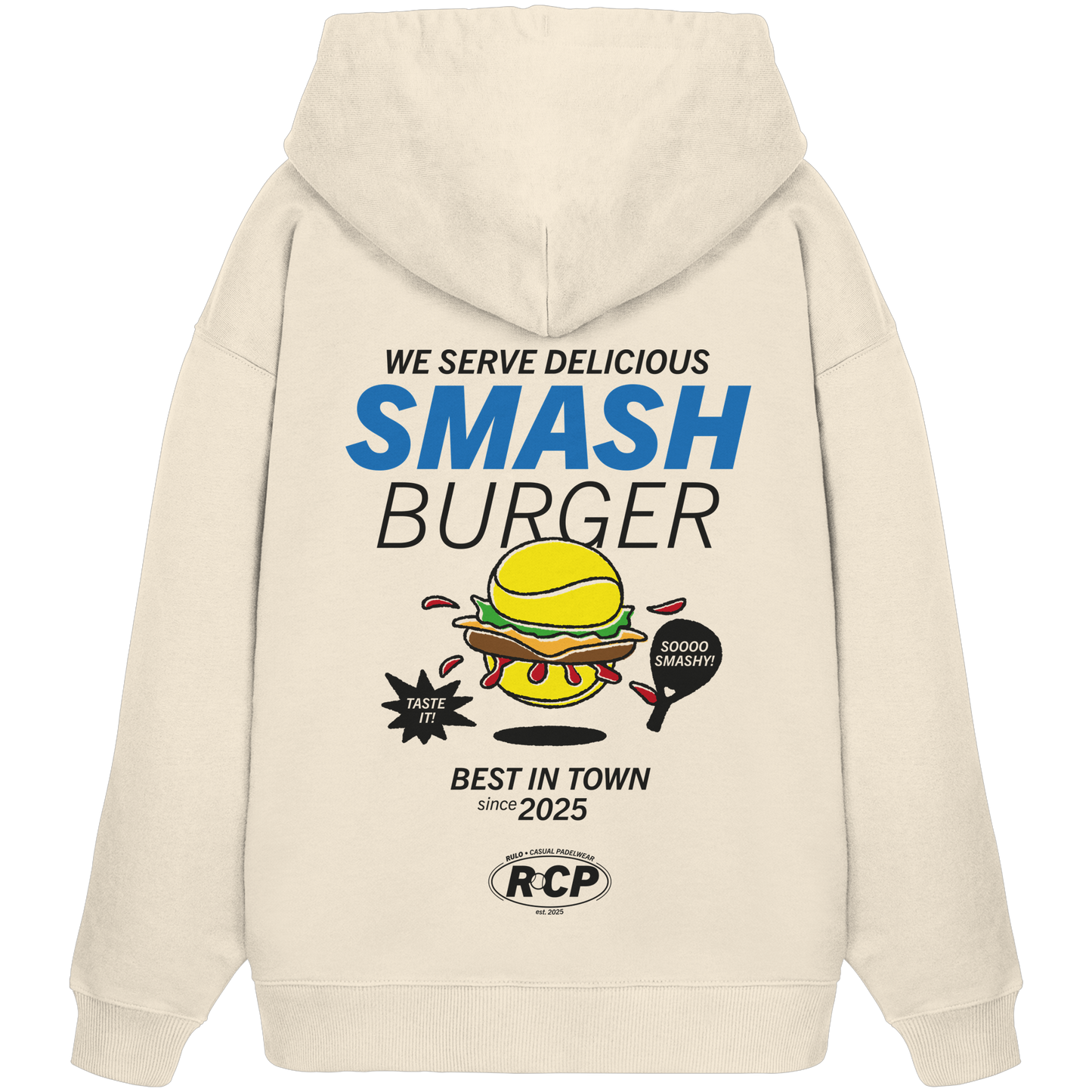 Smash Burger - Organic Oversize Hoodie