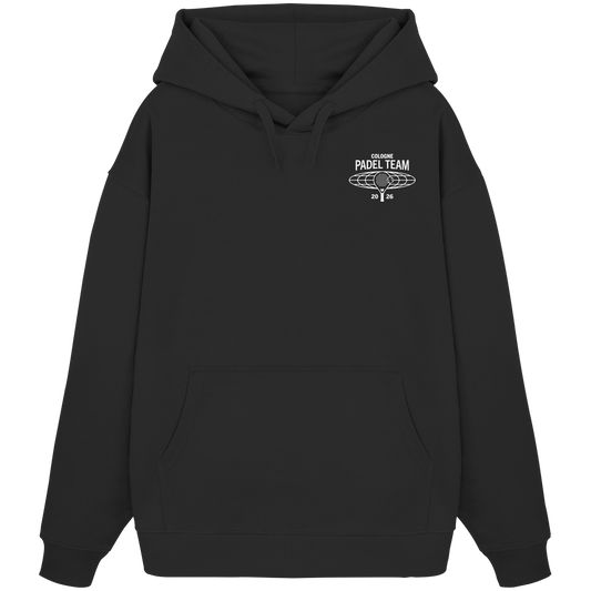 Cologne Padel Team 2026 White - Organic Oversize Hoodie