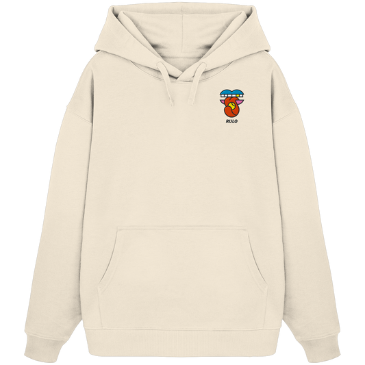 Happy Pill (Stick) - Organic Oversize Hoodie