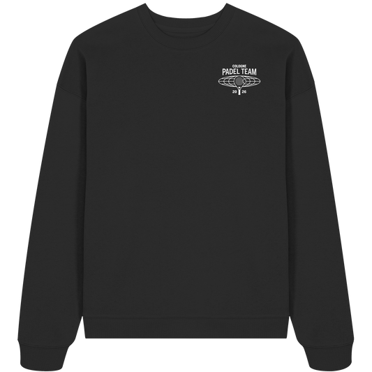 Cologne Padel Team 2026 White - Organic Oversize Sweatshirt