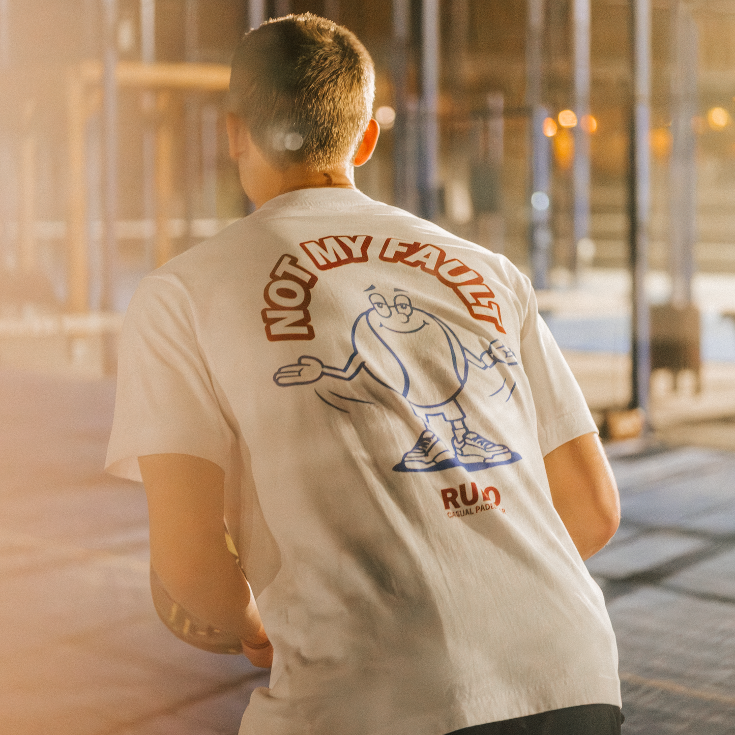 Not My Fault - Organic Heavy T-Shirt