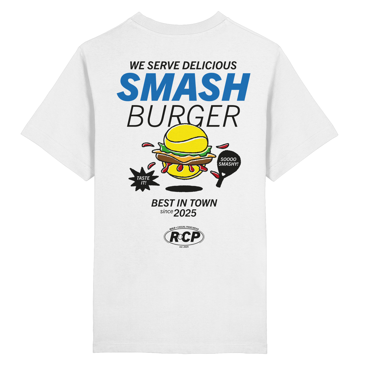 Smash Burger - Heavy Oversized Organic Shirt