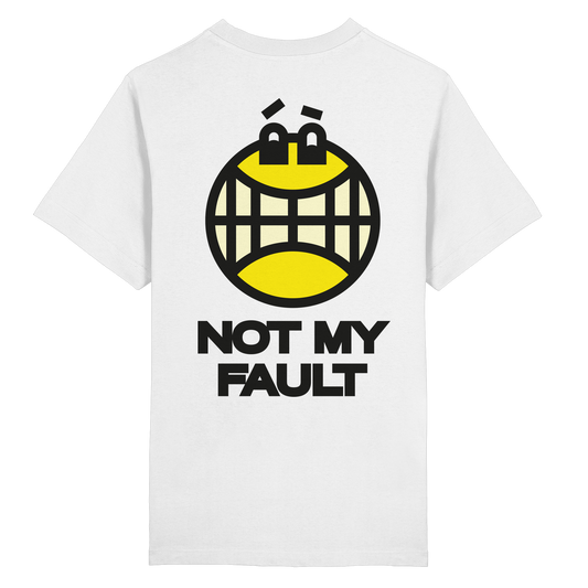 Not My Fault 2026 - Heavy Oversized Organic Shirt