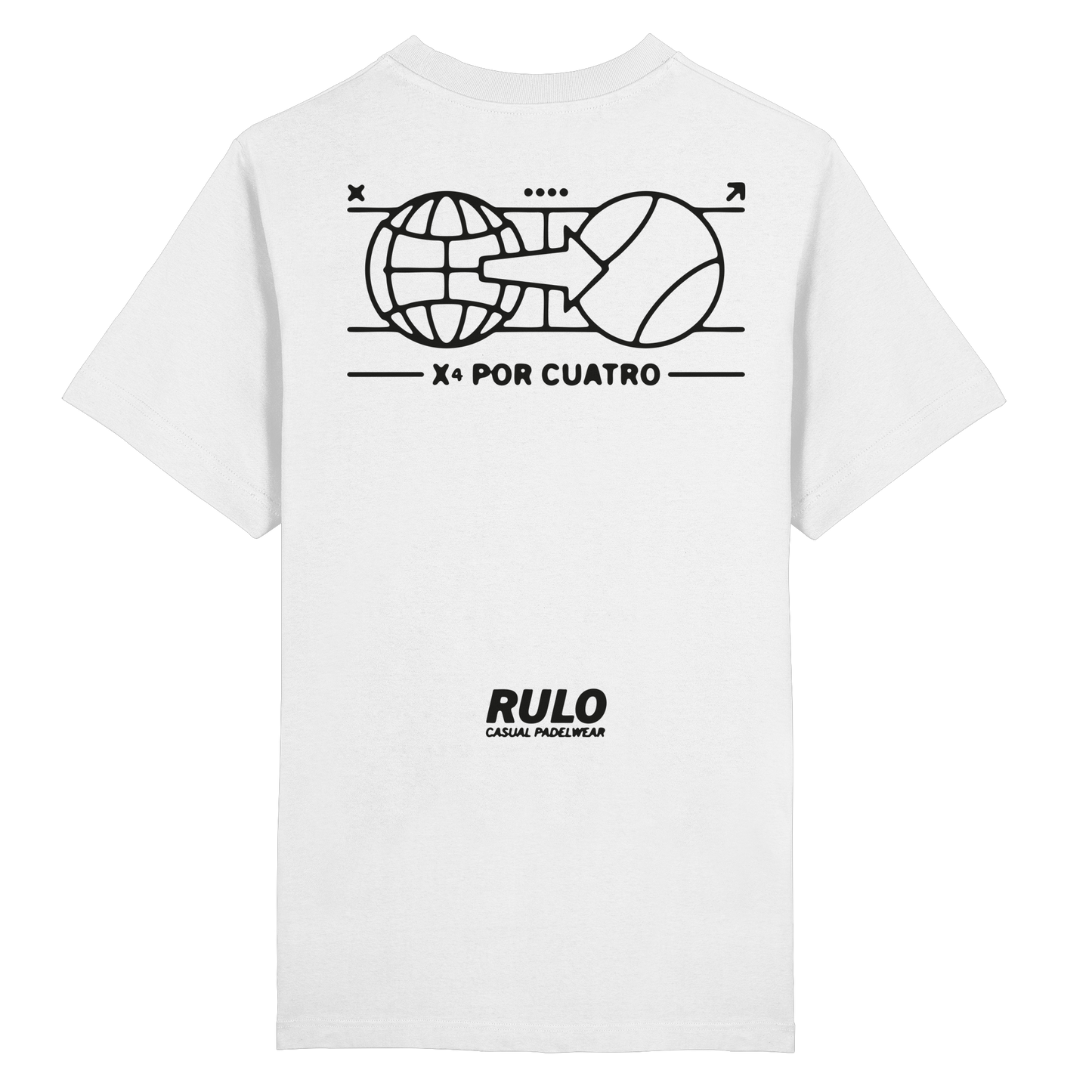 X4 Por Cuatro - Heavy Oversized Organic Shirt
