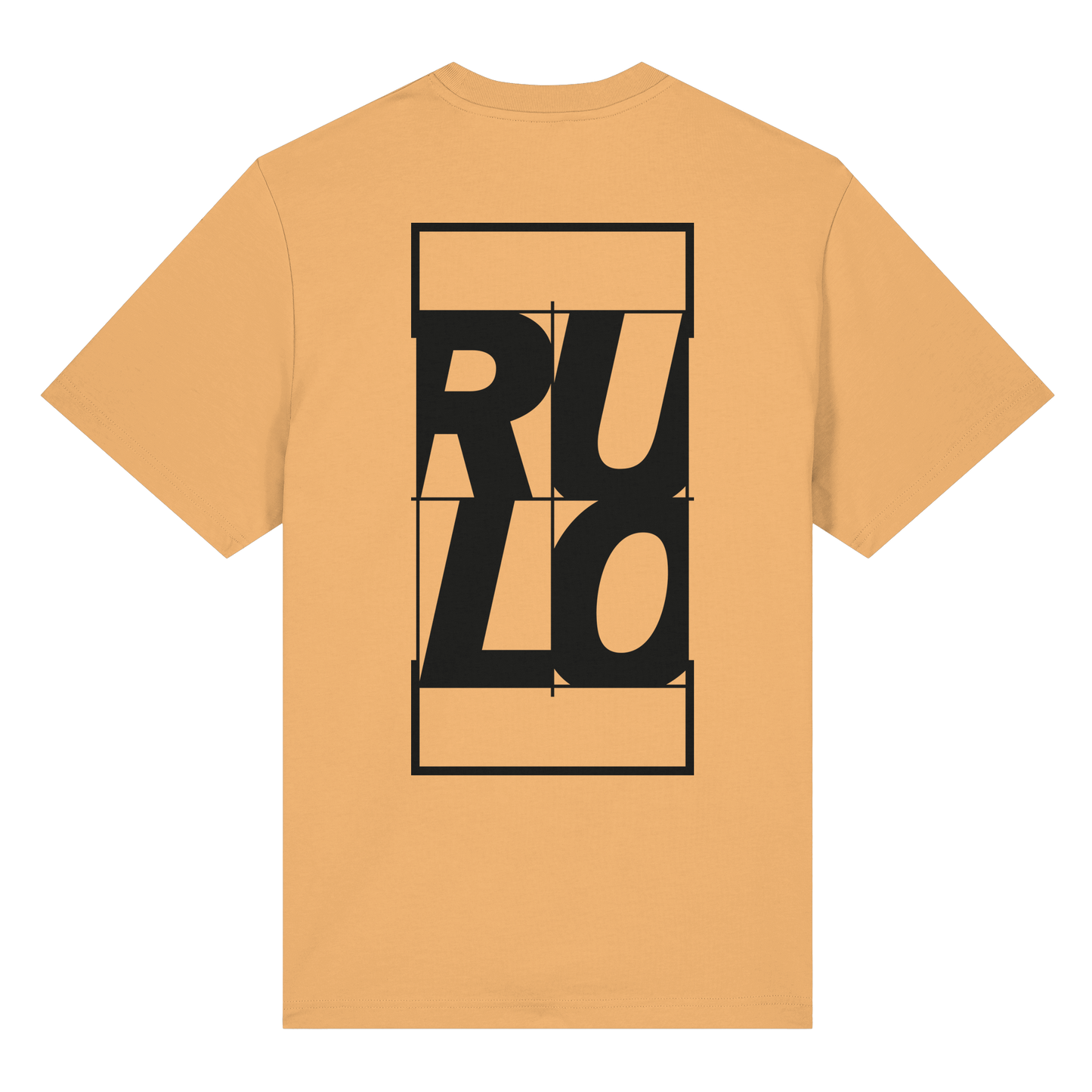 Centre Court Black - Organic Heavy T-Shirt