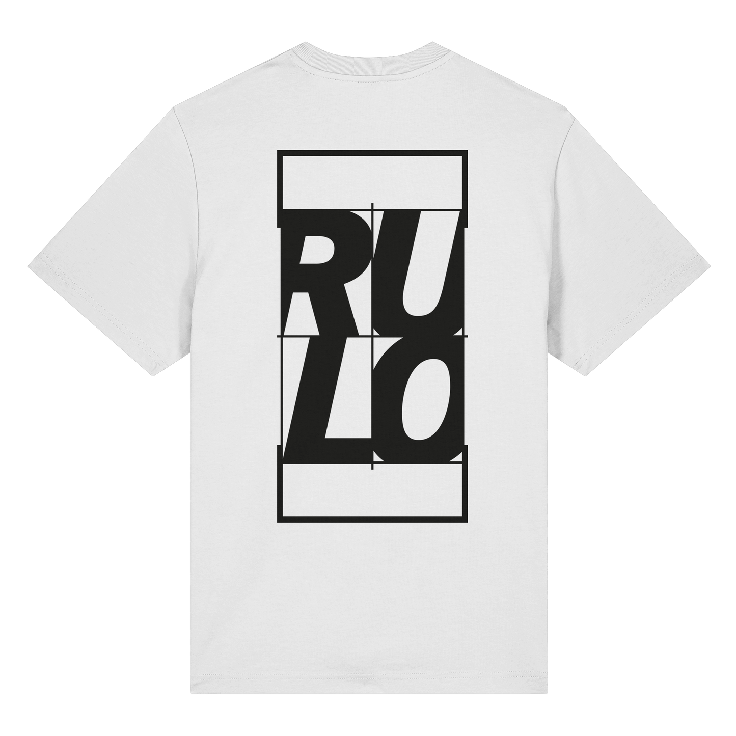 Centre Court Black - Organic Heavy T-Shirt