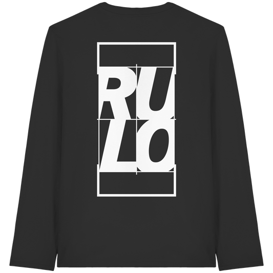 Centre Court White - Organic Longsleeve T-Shirt