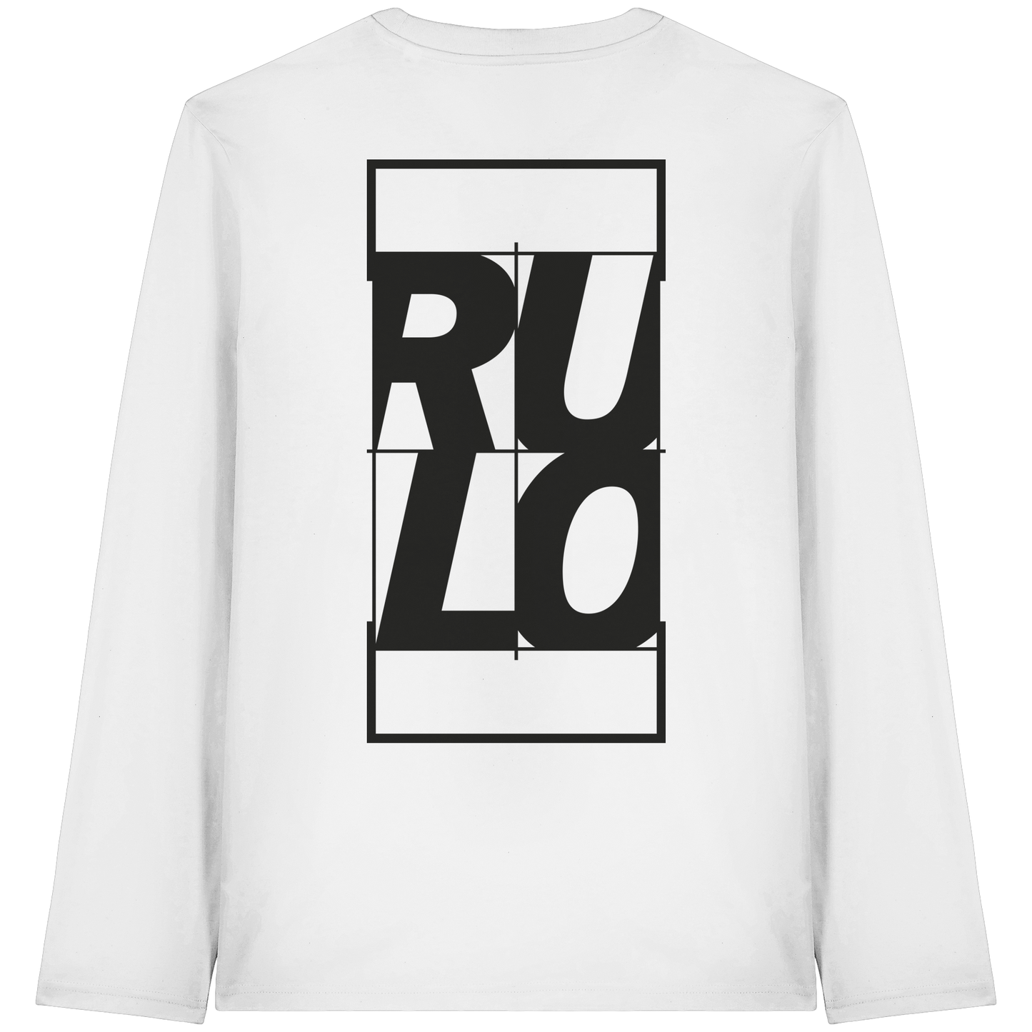 Centre Court Black - Organic Longsleeve T-Shirt