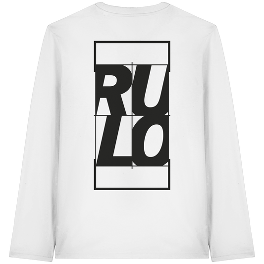 Centre Court Black - Organic Longsleeve T-Shirt