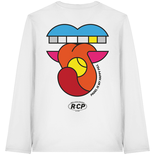 Happy Pill - Organic Longsleeve T-Shirt