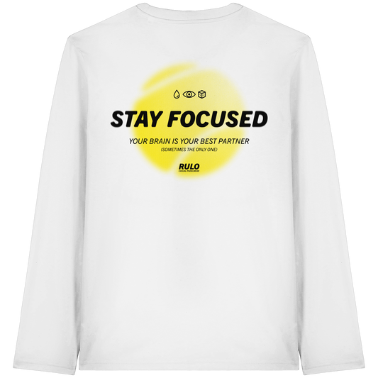 Stay Focused - Organic Longsleeve T-Shirt