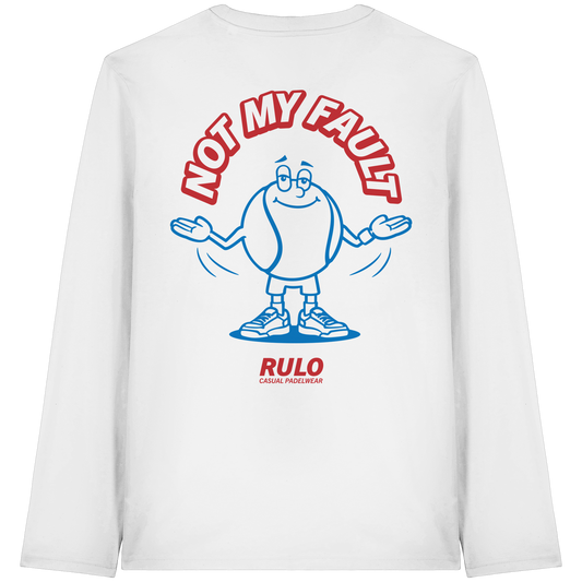Not My Fault - Organic Longsleeve T-Shirt