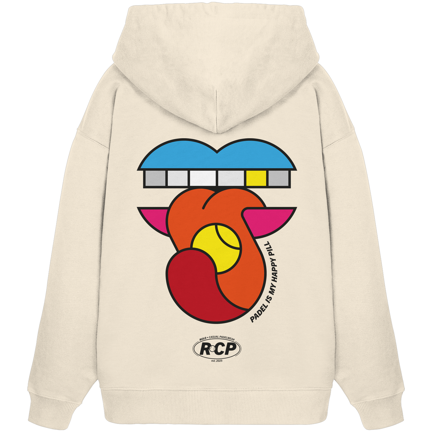 Happy Pill - Organic Oversize Hoodie