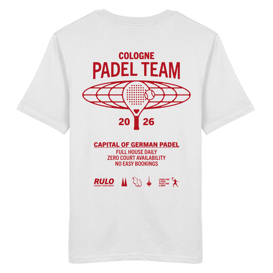 Cologne Padel Team 2026 rut un wiess - Organic Shirt