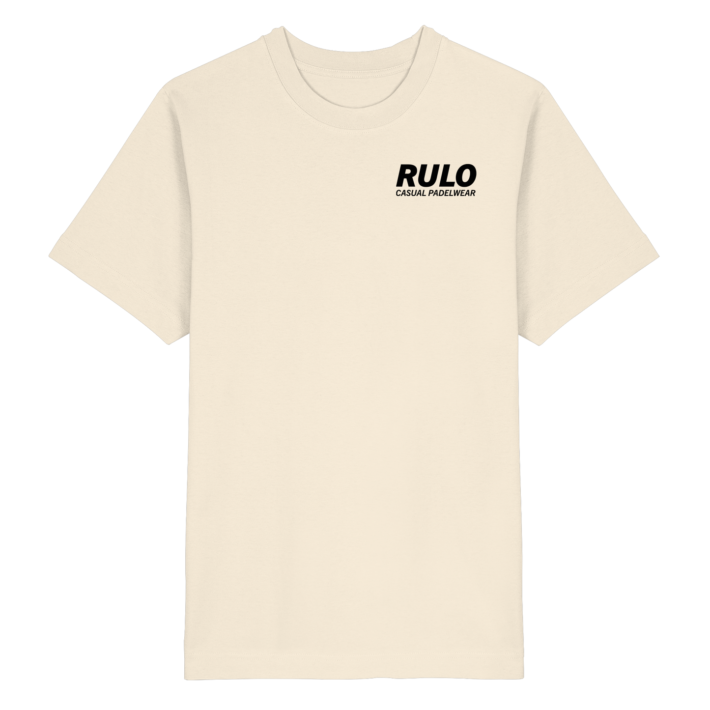 Centre Court Black - Heavy Oversized Organic Shirt