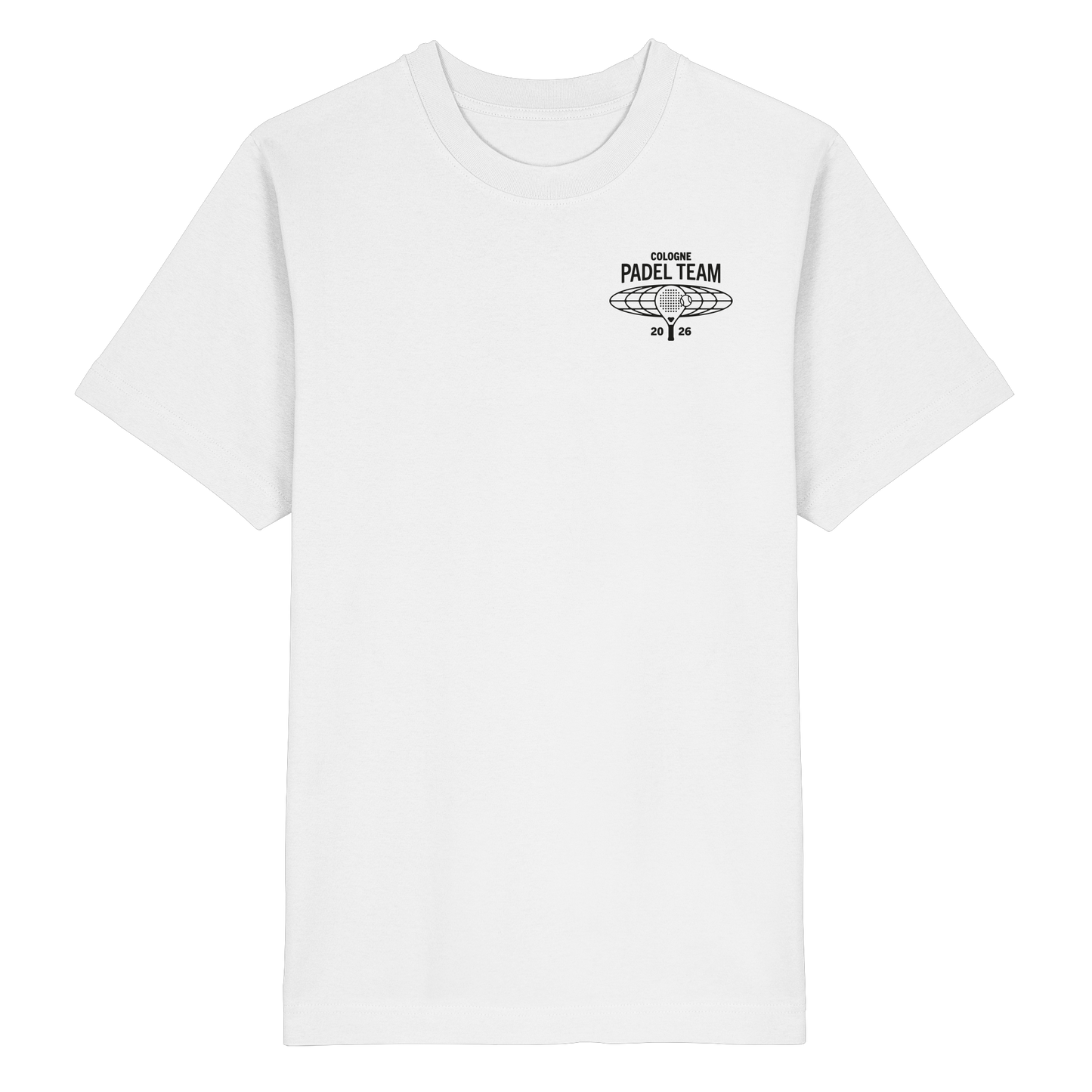 Cologne Padel Team 2026 Black - Heavy Oversized Organic Shirt