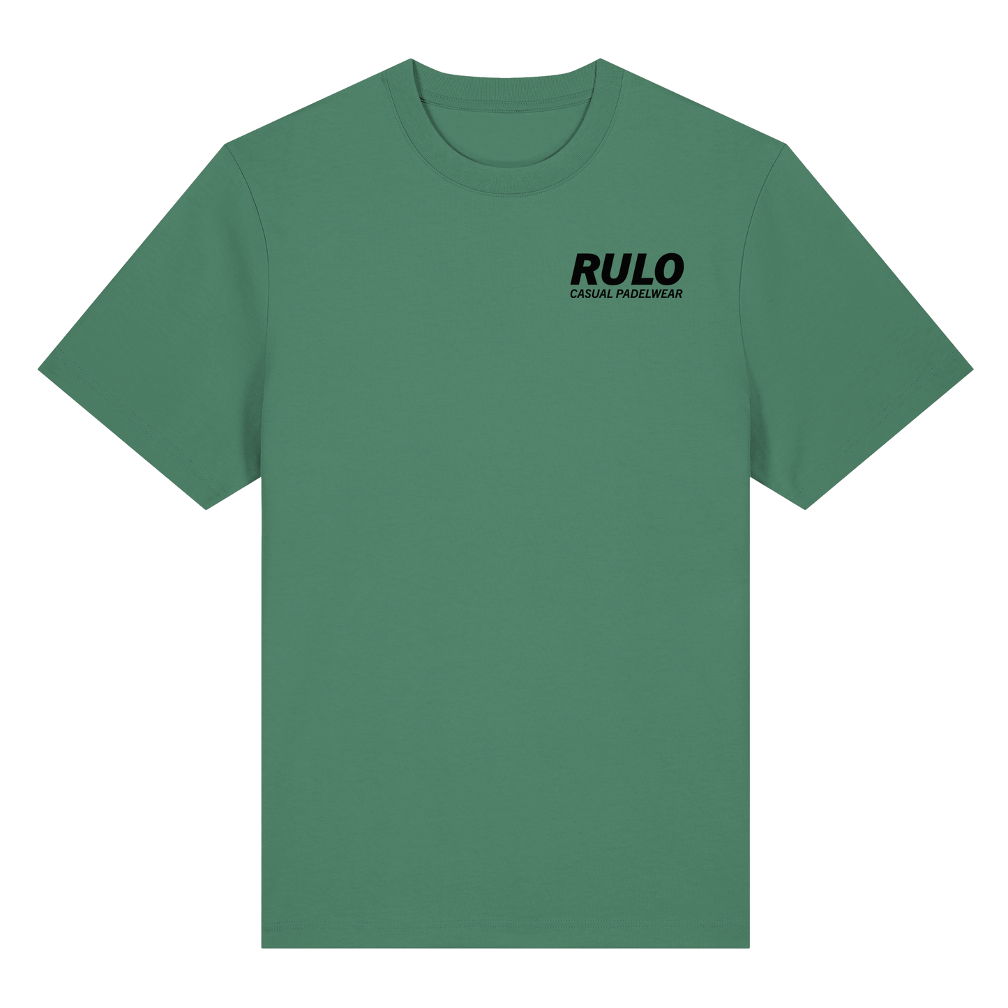 Centre Court Black - Organic Heavy T-Shirt