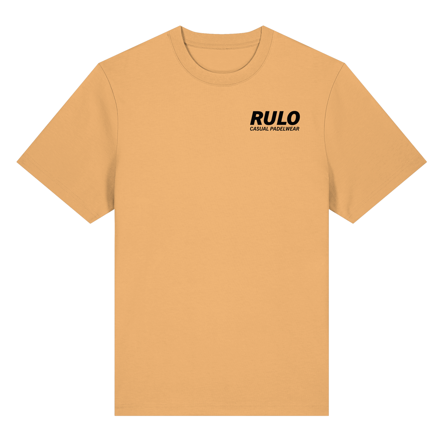 Centre Court Black - Organic Heavy T-Shirt