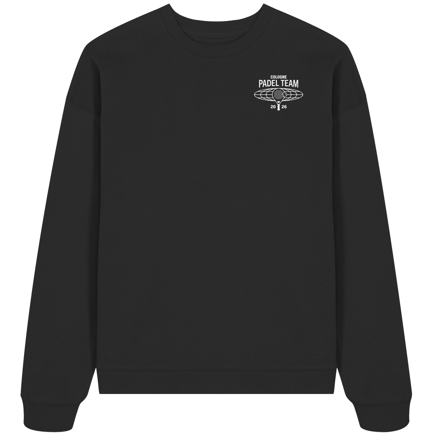 Cologne Padel Team 2026 White - Organic Oversize Sweatshirt