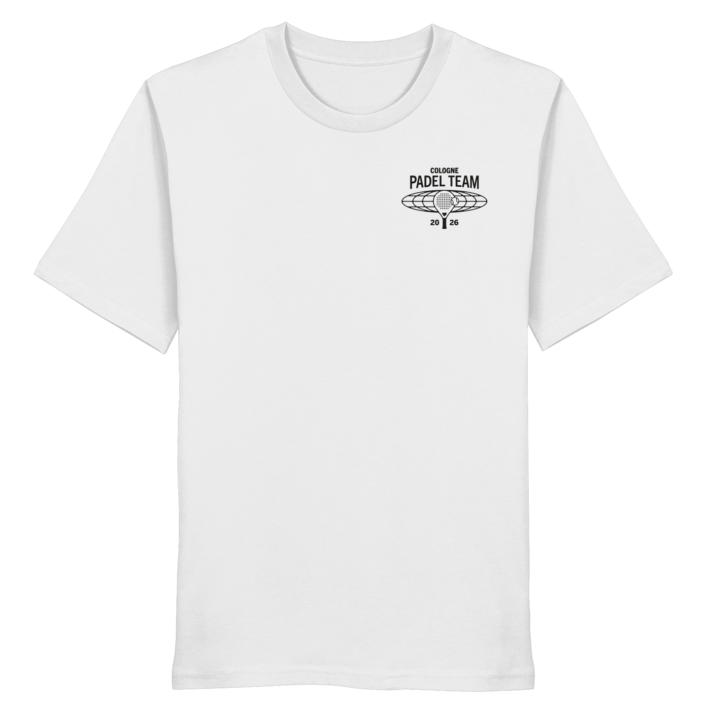 Cologne Padel Team 2026 Black - Organic Shirt