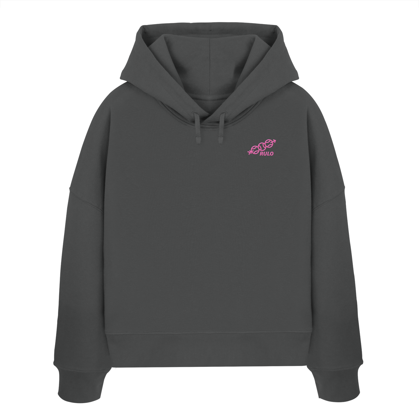 New Balls - Womens Organic Boxcut Hoodie