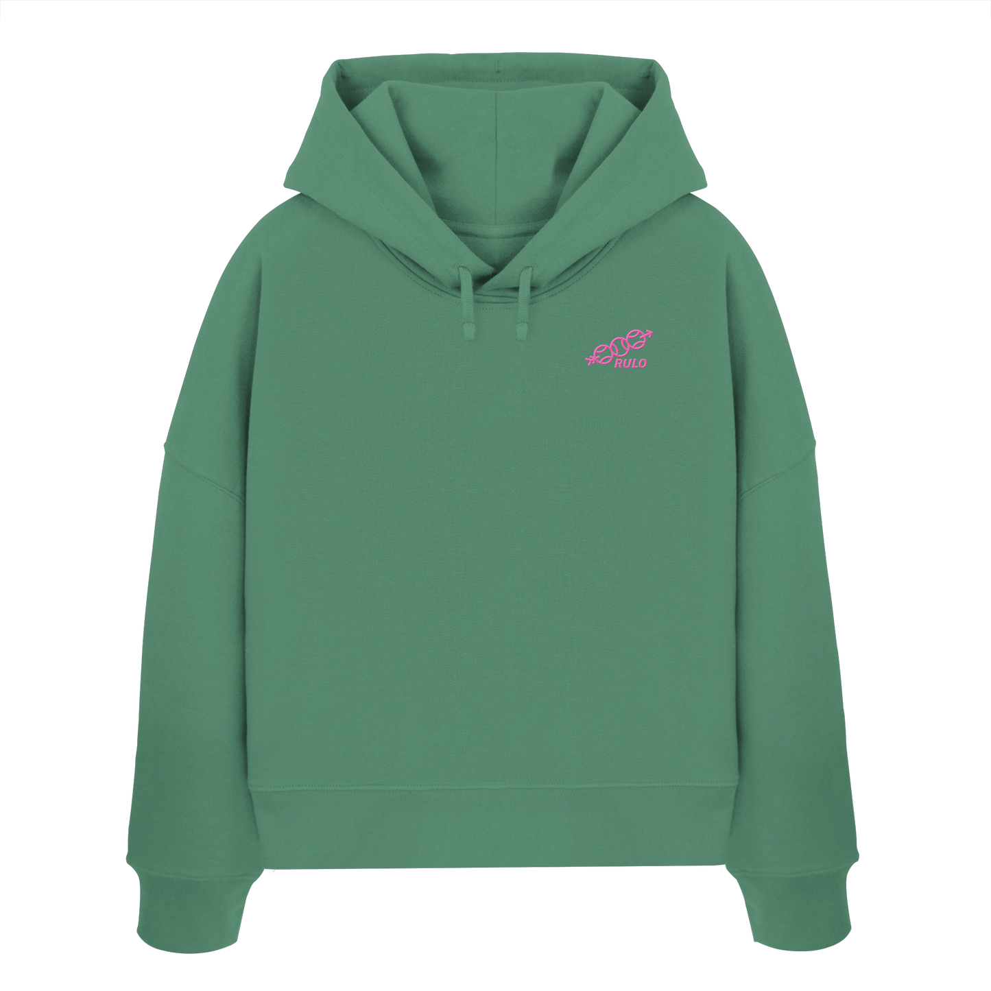 New Balls - Womens Organic Boxcut Hoodie