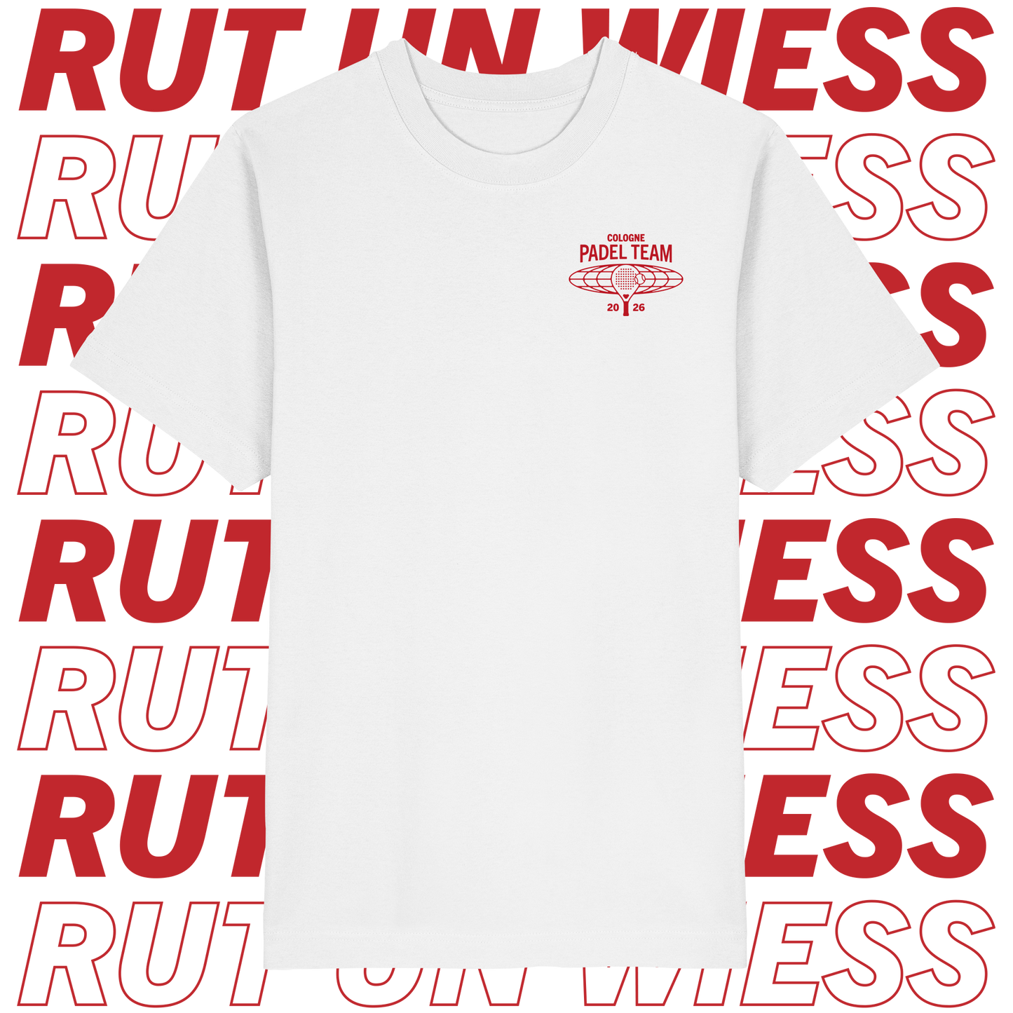 Cologne Padel Team 2026 rut un wiess - Heavy Oversized Organic Shirt